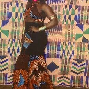 African two piece